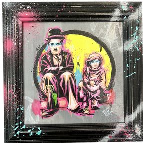 Gemälde, Chaplin The Kid, Sufyr