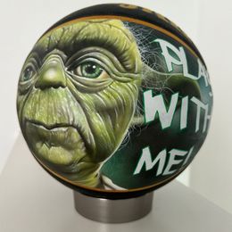 Sculpture, Play with Yoda, Patrick Blondeau