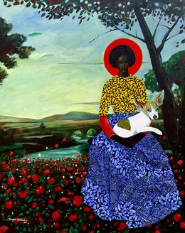 Painting, A Symphony of Love, Abayomi Odetomi