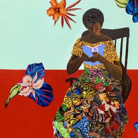 Painting, Enchanted Reverie, Abayomi Odetomi
