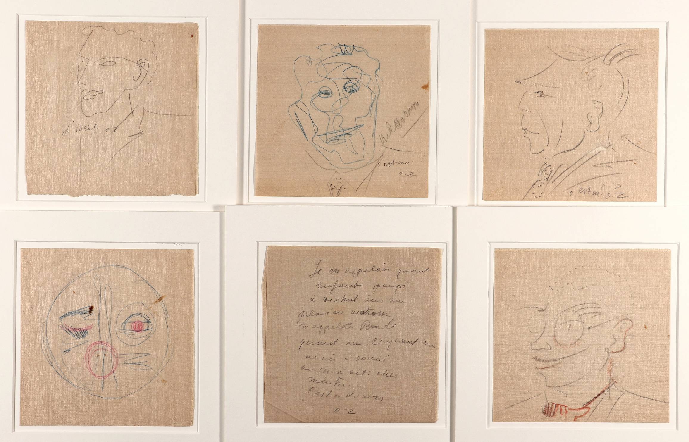 Ossip Zadkine, Portraits Ossip Zadkine, Portraits