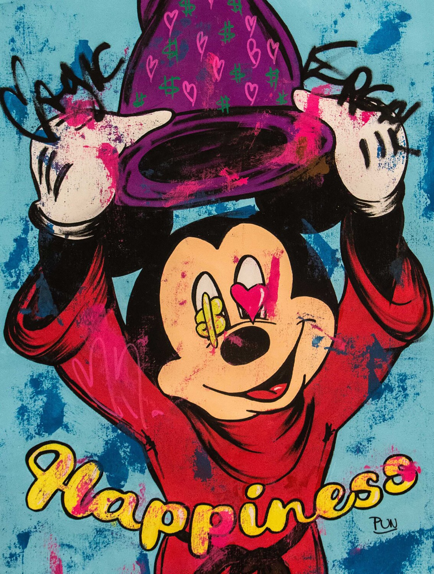 Carlos Pun Art, Magic Happiness ft. Mickey Mouse Carlos Pun Art, Magic Happiness ft. Mickey Mouse