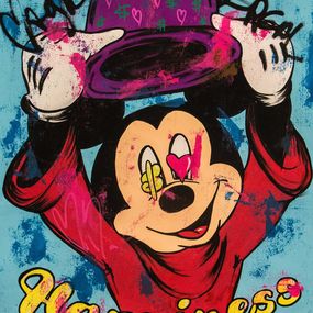 Painting, Magic Happiness ft. Mickey Mouse, Carlos Pun Art
