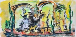 Gemälde, Visions of Sedona. Tlaquepaque, Vladimir Kolosov