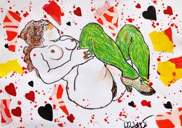 Gemälde, Tribute to Egon Schiele, Dr. Love