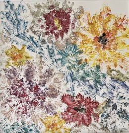 Painting, Fleurs III, Claire Fournier