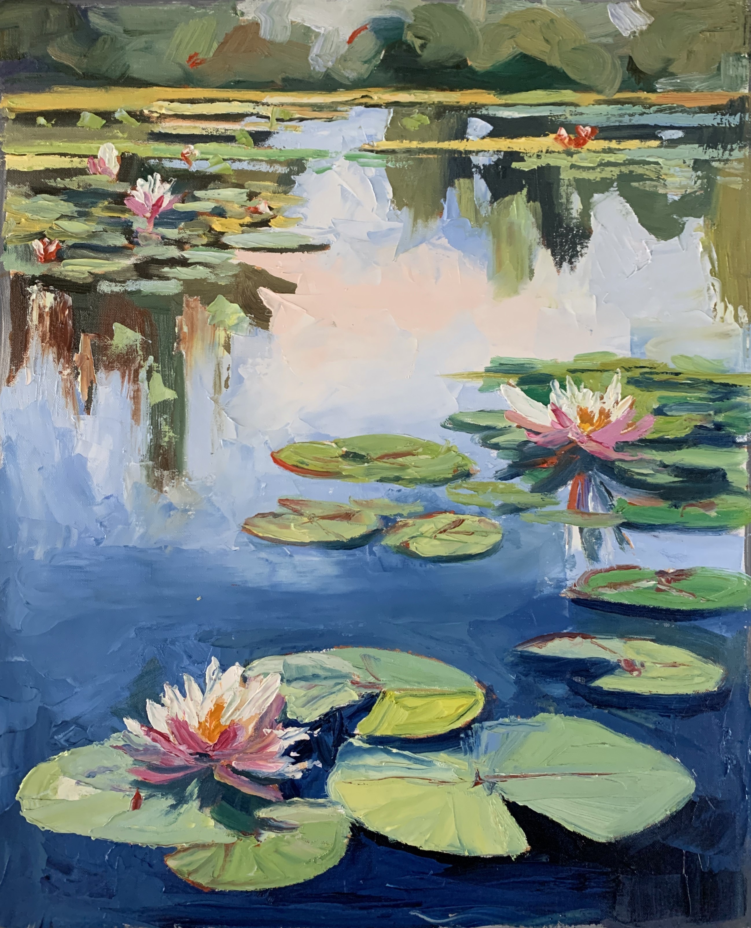 Schagen Vita, Pond with water lilies Schagen Vita, Pond with water lilies
