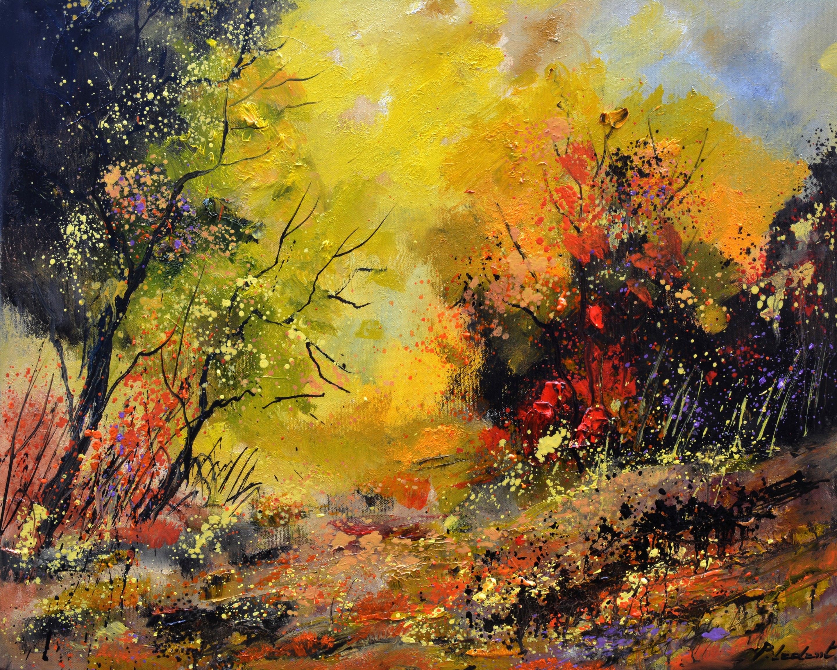 Pol Ledent, Autumnal light Pol Ledent, Autumnal light