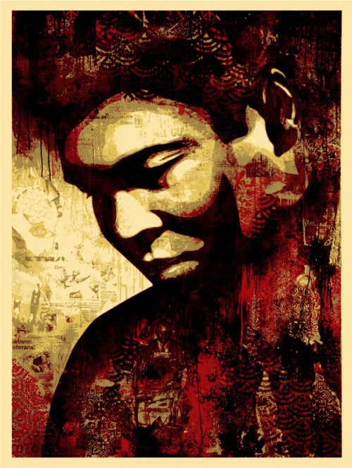 Shepard Fairey (Obey), Ali - The greatest boxer of all times Shepard Fairey (Obey), Ali - The greatest boxer of all times