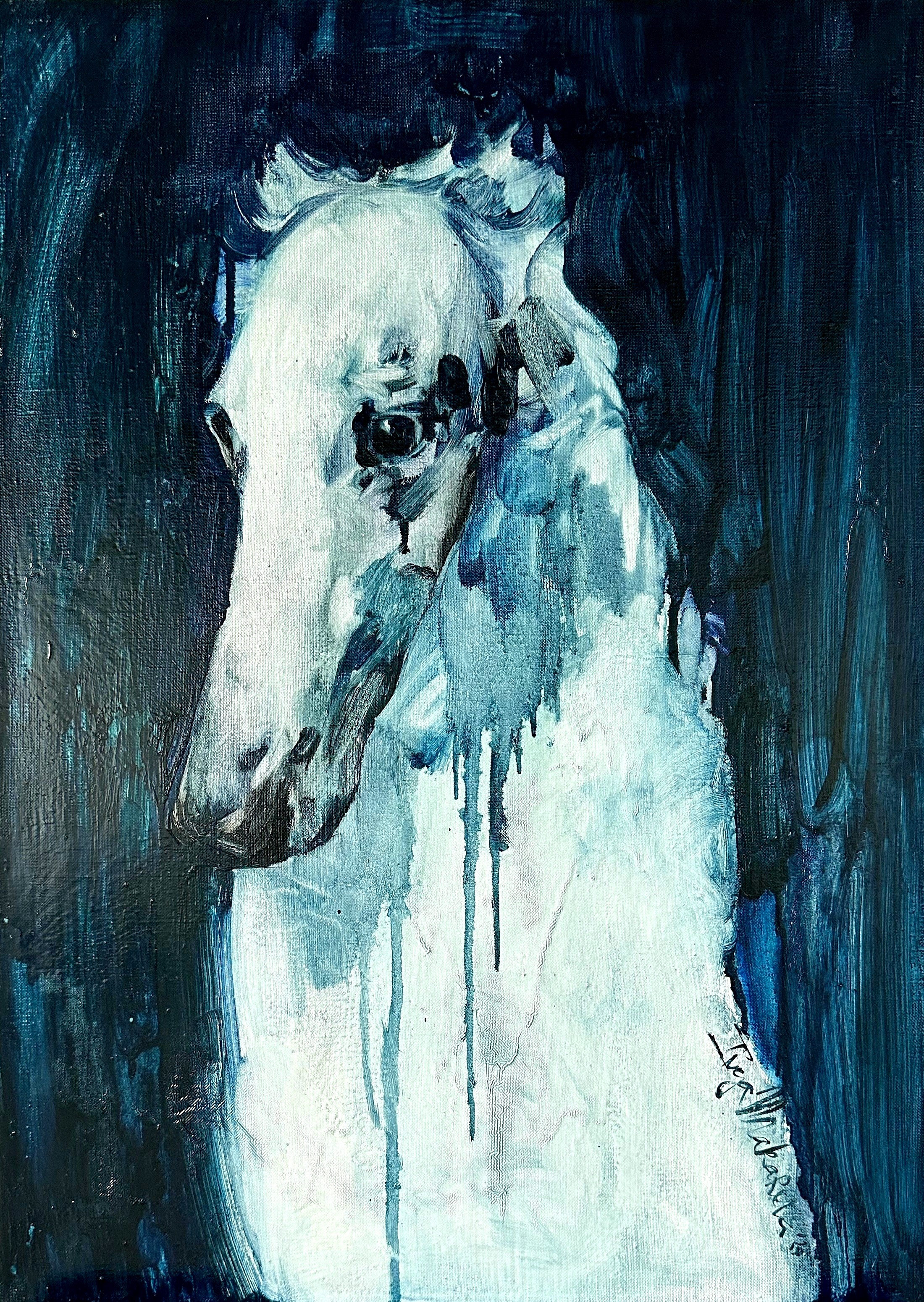Inga Makarova, White Dog Inga Makarova, White Dog