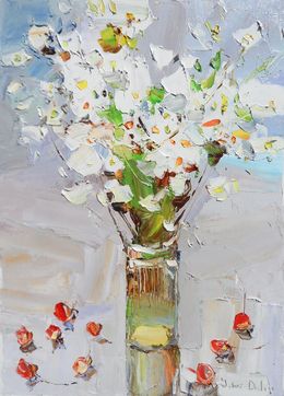 Peinture, Summer daisies, Yehor Dulin