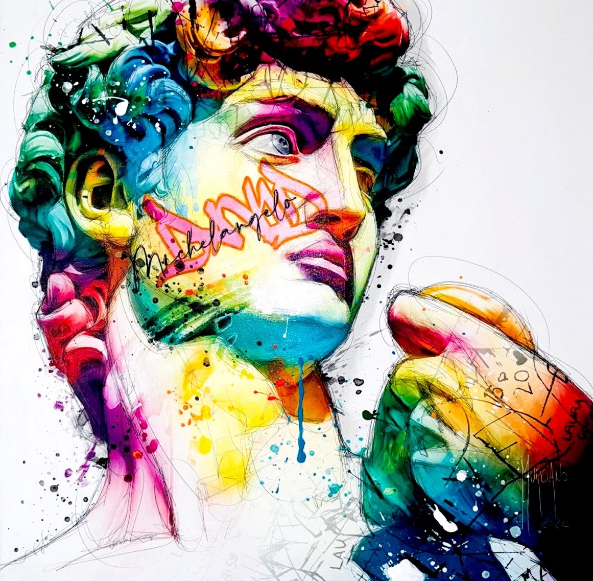 Patrice Murciano, Michelangelo’s David in color Patrice Murciano, Michelangelo’s David in color