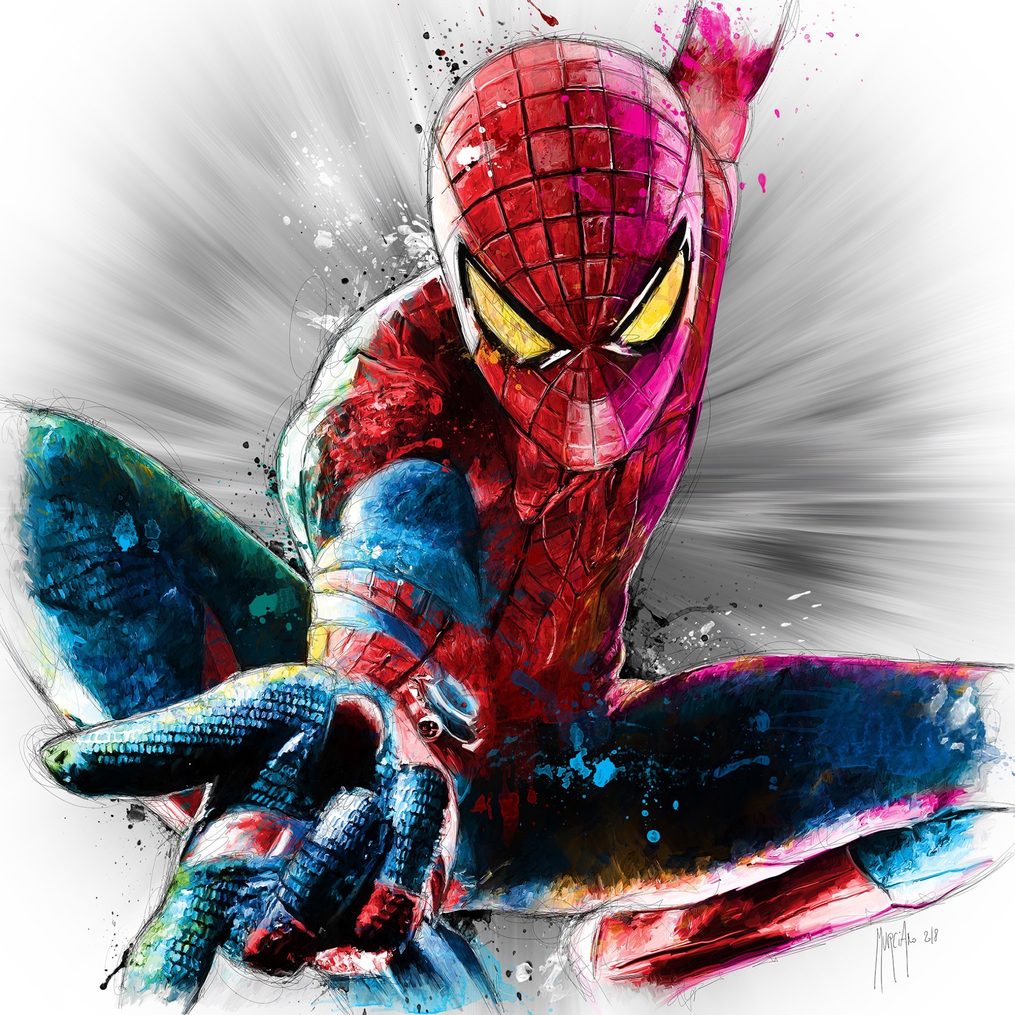 Patrice Murciano, Spider-man Patrice Murciano, Spider-man