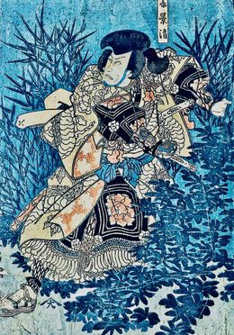Drucke, Acteur de Kabuki, Utagawa Kunisada Toyokuni III