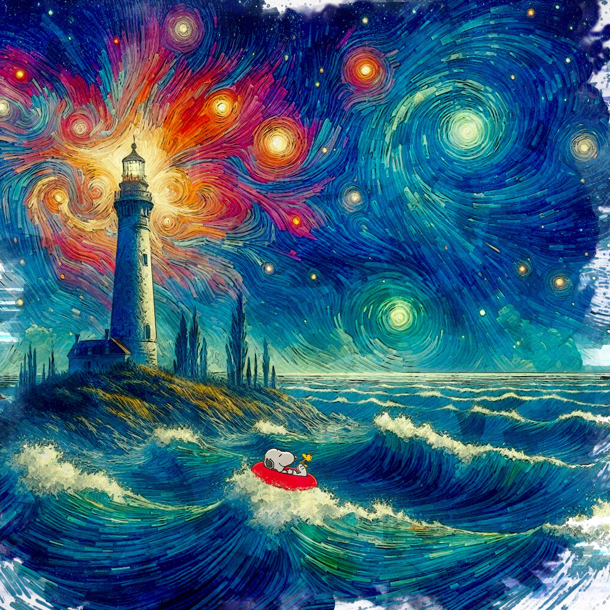 Benny Arte, Snoopy, Nuit paisible Benny Arte, Snoopy, Nuit paisible