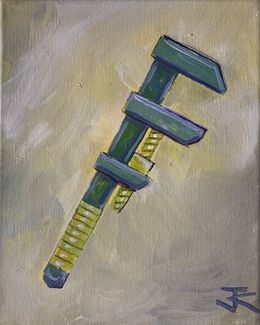 Gemälde, Wrench, Jim Keifer