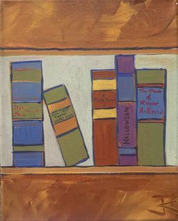 Gemälde, Library, Jim Keifer