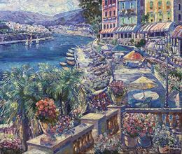 Gemälde, French Riviera, Vladimir Shulakov