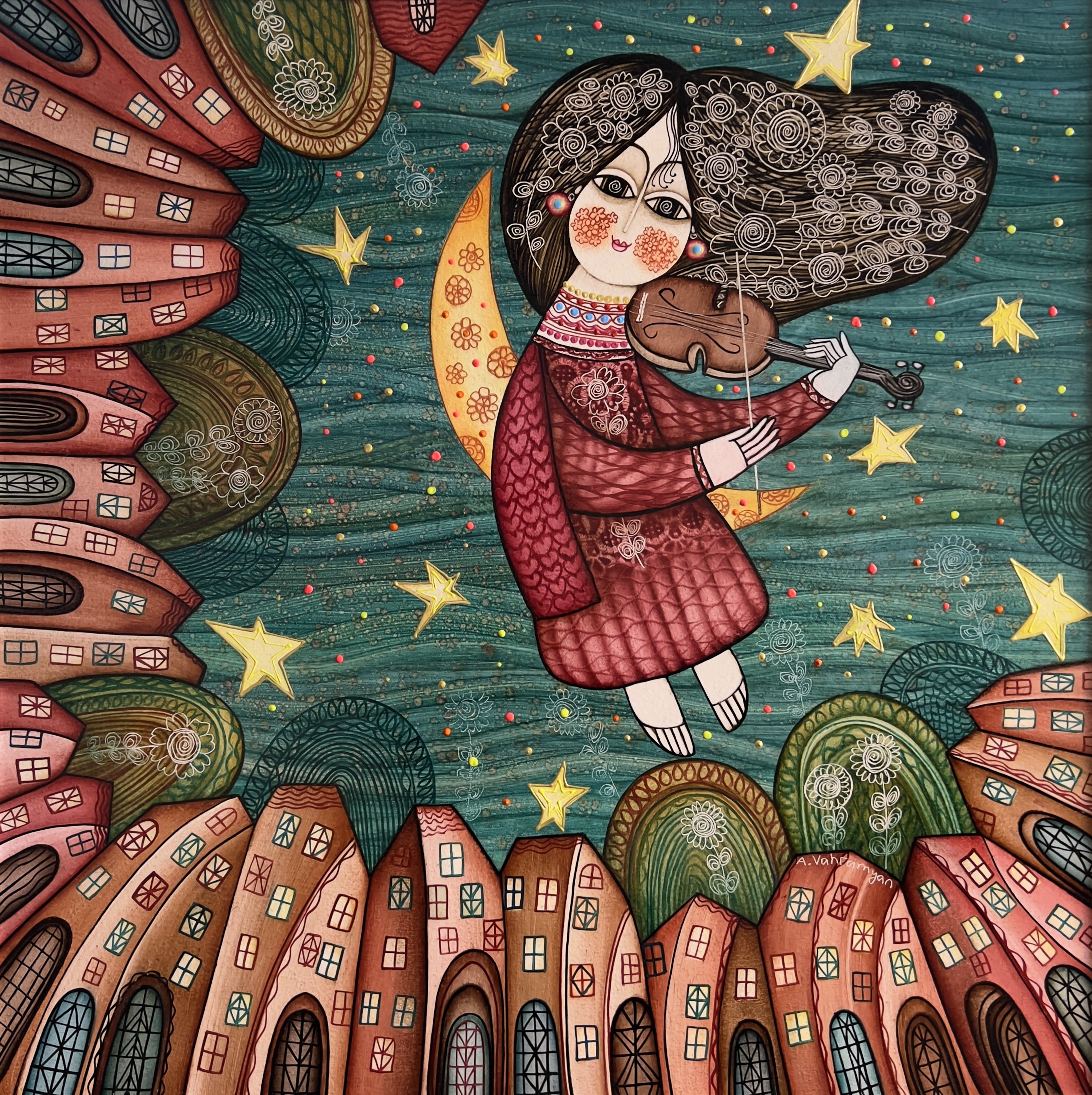 Armen Vahramyan, Melody of the Night Sky Armen Vahramyan, Melody of the Night Sky