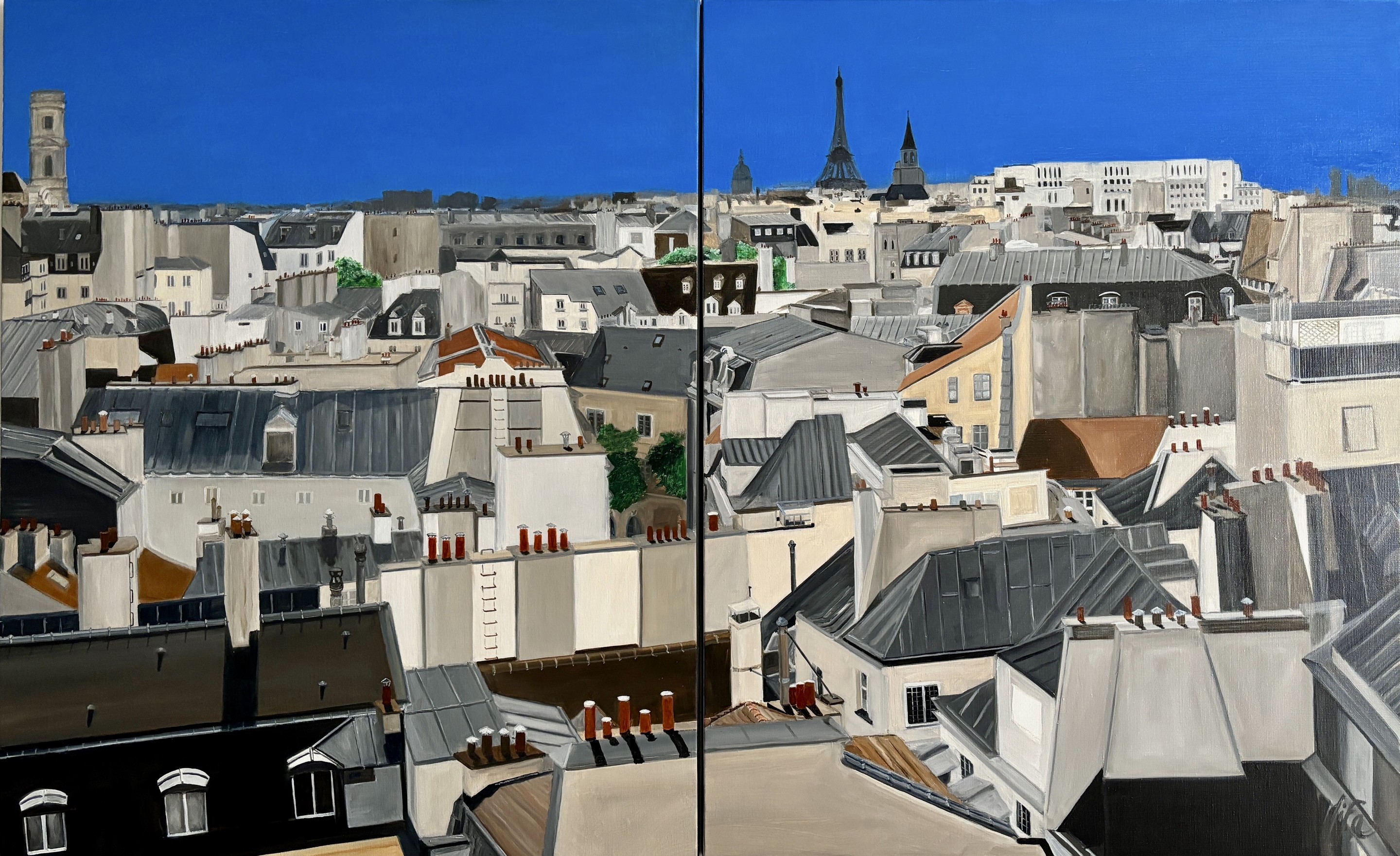 Marie France Garrigues, De toits en toits Marie France Garrigues, De toits en toits