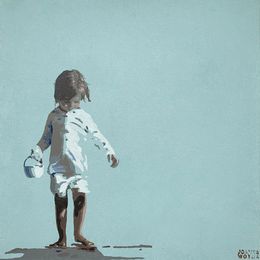 Gemälde, In white, Joanna Woyda