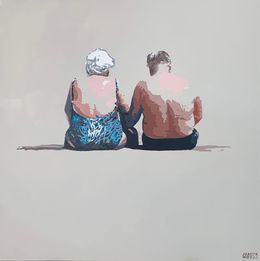 Painting, A couple, Joanna Woyda