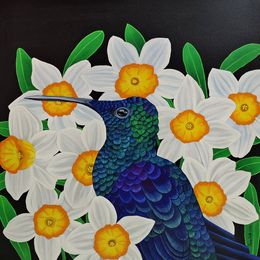 Gemälde, Spring Splendour, Sreya Gupta