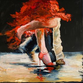 Painting, In the rhythm of tango,#1, Schagen Vita