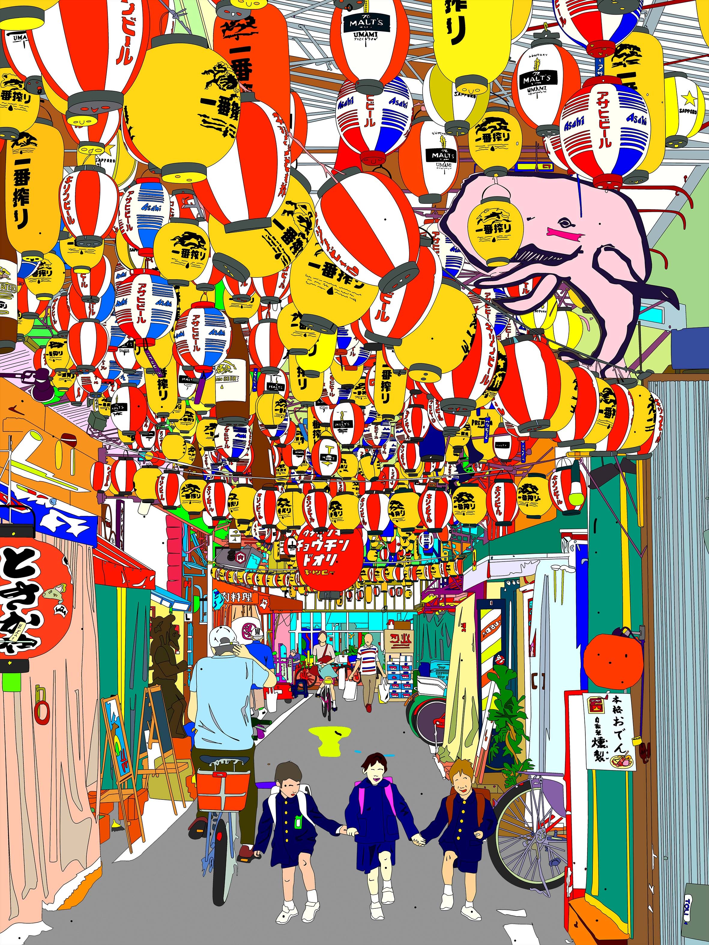 Marco Santaniello, Lanterns Bonanza in Osaka Marco Santaniello, Lanterns Bonanza in Osaka