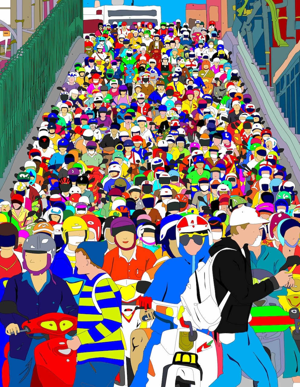 Marco Santaniello, Motorbike Tsunami Marco Santaniello, Motorbike Tsunami