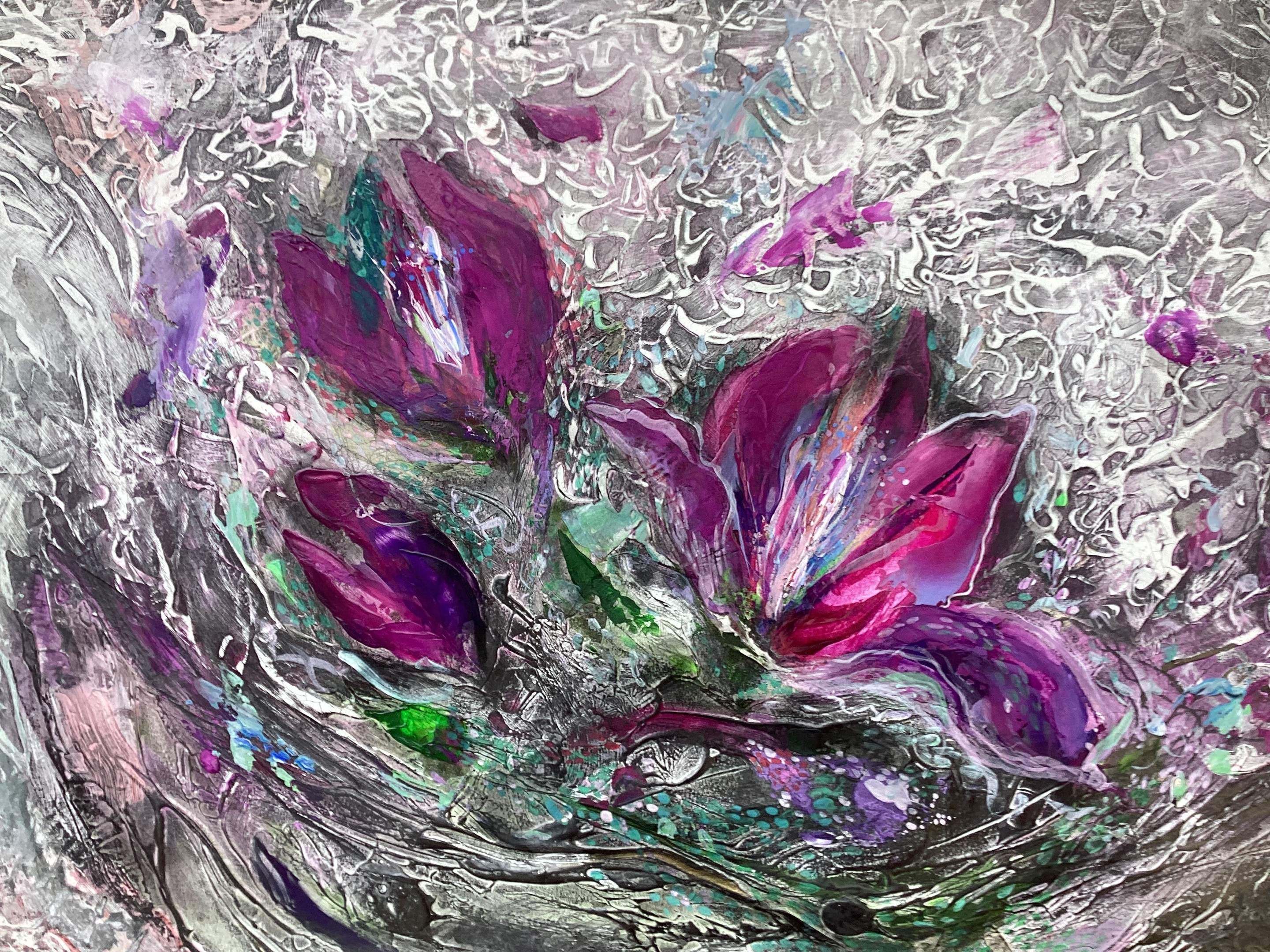 Jarmila Marcisova, Flowers in the Rocks Jarmila Marcisova, Flowers in the Rocks