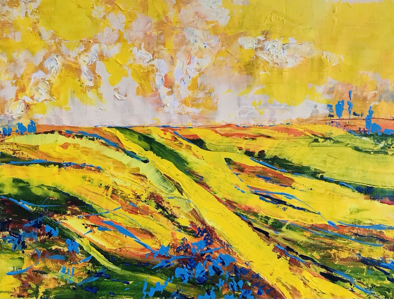 Tetiana Pchelnykova, Yellow Meadow, Silence Serie Tetiana Pchelnykova, Yellow Meadow, Silence Serie