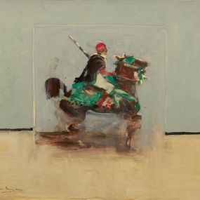 Gemälde, Cavalier du Maroc, Antoine De La Boulaye
