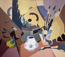 Gemälde, Abstract Still Life, Liana Ohanyan