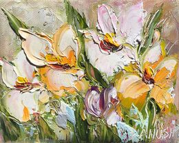 Painting, Radiant Blossoms, Anush Emiryan