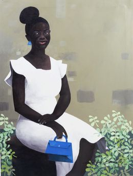 Painting, Model of Rectitude, Damilola Edubiyi