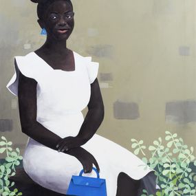 Painting, Model of Rectitude, Damilola Edubiyi