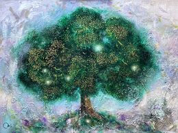 Painting, Emerald Beech, Jarmila Marcisova