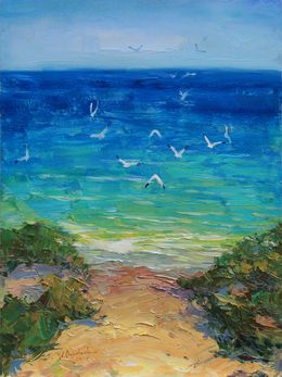 Painting, Near the sea, Alisa Onipchenko-Cherniakovska