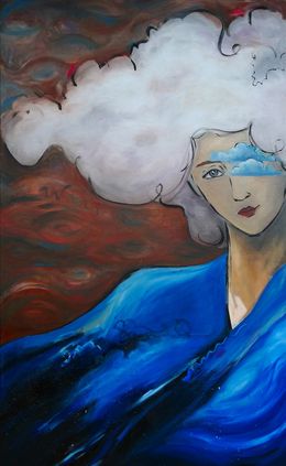 Painting, Un air de Jupiter, Pauline Bailly