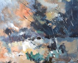 Peinture, Head in a cloud, Pol Ledent