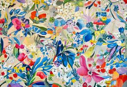 Peinture, Floral Meadow, Katharina Husslein