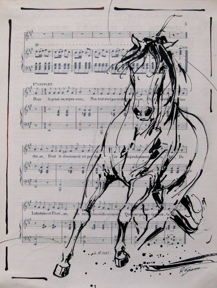 Cyril Réguerre, Cheval dansant 2 Cyril Réguerre, Cheval dansant 2
