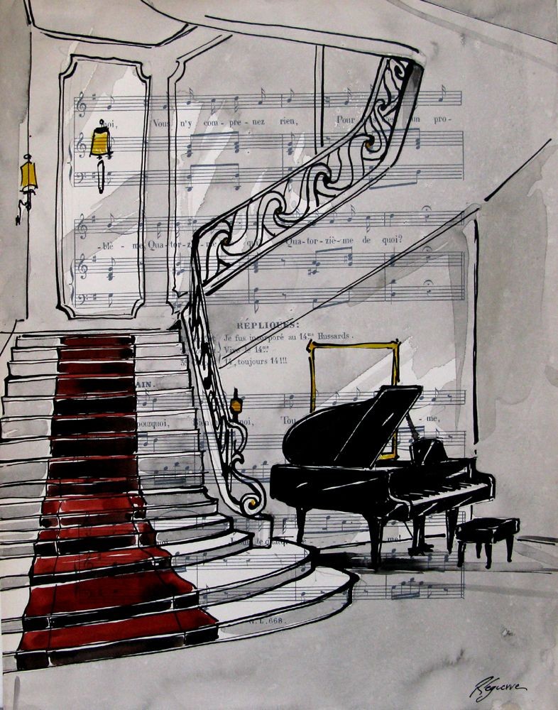 Cyril Réguerre, L'escalier Cyril Réguerre, L'escalier