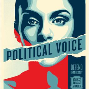 Print, Political Voice, Shepard Fairey (Obey)