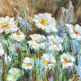 Painting, Daisies Meadows, Anush Emiryan