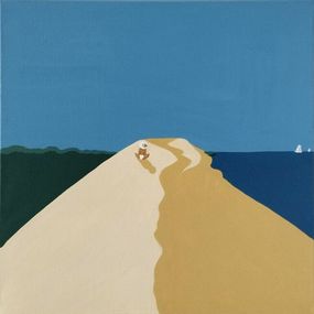 Painting, La dune, Marie Deforche