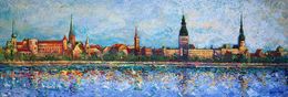 Gemälde, Riga Embankment (1), Rakhmet Redzhepov (Ramzi)