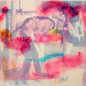 Pintura, Confrontation I.(Pink), Funda Studio