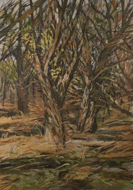 Peinture, The Old Trees, Milan Laciak